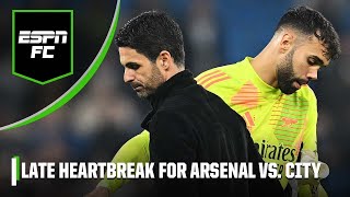 Man City vs Arsenal FULL REACTION Trossard’s red card Haaland’s 100th goal  much more  ESPN FC [upl. by Ettenahc526]