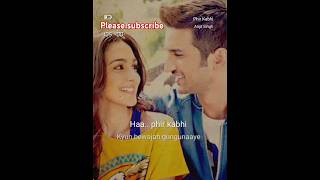 PHIR KABHI Full Video Song MSDHONITHE UNTOLD STORYArijit SinghSushant Singh Disha Patanisong💯 [upl. by Anirt]