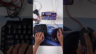 Phone me PC ke tarah Gaming karne Ke liye mouse and keyboard full set up tutorial Gaming test ￼ [upl. by Salakcin483]