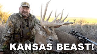 Kansas Monarch Monster Whitetail Buck [upl. by Aissak]