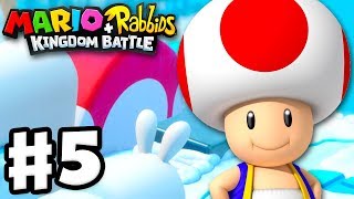 Mario  Rabbids Kingdom Battle  Gameplay Walkthrough Part 5  Escort Toad [upl. by Wilow]