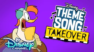 Launchpad Theme Song Takeover ✈️  DuckTales  Disney Channel [upl. by Nanahs]