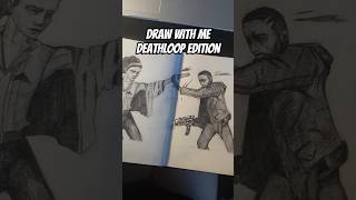 Deathloop edition gaming new viralvideo art drawing draw deathloop sketchbook [upl. by Ailed]