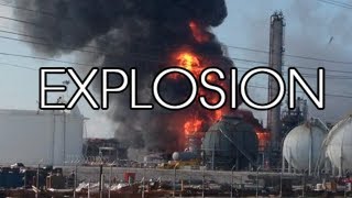 Louisiana Chemical Plant Explosion — Evacuations Possible Dead [upl. by Erdah194]