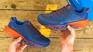 Hoka One One Speedgoat 4 Trail Running Shoes 2020 Unboxing  Wiggle [upl. by Carisa]