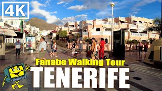 TENERIFE Fanabe  Costa Adeje  4K Walking Tour [upl. by Aliled]