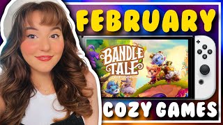 TOP 10 Cozy Games For FEBRUARY 2024 ❤️  Nintendo Switch  PC [upl. by Meakem]