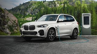 2022 BMW X5 xDrive45e Plug In Hybrid Electric SUV Walkthrough and Review [upl. by Sib]