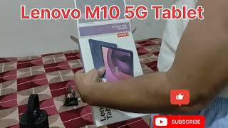 Lenovo M10 5G Tablet 5g greatindianfestivalsale tablet unboxing lenovom10 amazon [upl. by Thgiwd]