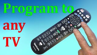 Any TV Spectrum remote control programming without codes [upl. by Weatherby]