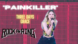 Dany singing “Painkiller” w Three Days Grace at the Rock Am Ring Festival 🔥 [upl. by Fattal352]