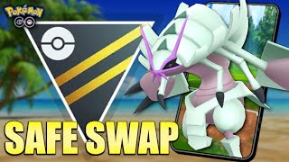 Golisopod is an AMAZING SAFE SWAP in the Ultra League meta Pokémon GO Battle League [upl. by Sheley]