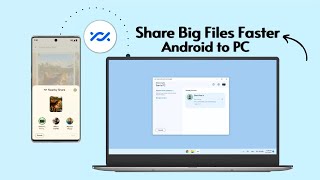 Google nearby share in Windows  Share files Android to windows wirelessly [upl. by Breger274]