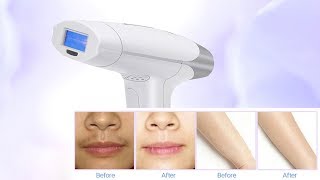 Laser Epilator Hair Removal Permanent Bikini Trimmer Electric depilador Machine [upl. by Meris]