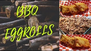 Barbecued Pulled Pork Egg Rolls [upl. by Sillsby83]