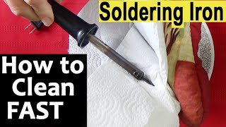 How to Clean Soldering Iron Tip  DIY Craft Projects Container Gardening Holes Hummingbird Feeder [upl. by Ebeohp583]