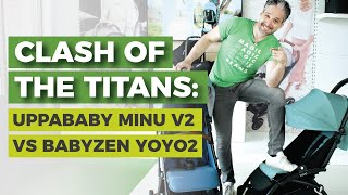 BABYZEN YOYO2 vs UPPAbaby MINU V2 Comparison  Lightweight Travel Strollers  Magic Beans Reviews [upl. by Yellek]