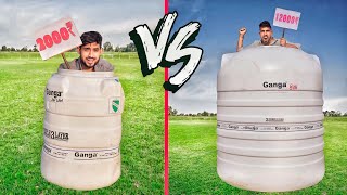 Surviving in different budgets water tank challenge [upl. by Pike]