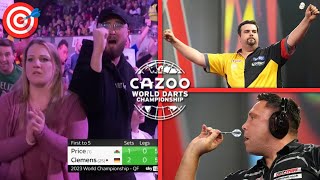 GAGA SCHLÄGT PRICE 😳…und wir flippen aus  Darts WM 2023 VLOG [upl. by Anilet]