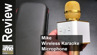 Do you love Karaoke Here is an Affordable Portable Karaoke Mic Review [upl. by Idel]