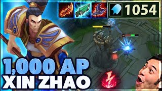 BEST STRATEGY EVER  I HEAL OFF TOWERS  1000AP XIN ZHAO  BunnyFuFuu [upl. by Nomannic]