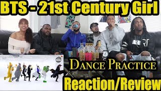 FIRST BTS 21ST CENTURY GIRL DANCE PRACTICE HALLOWEEN VER REACTIONREVIEW [upl. by Paige120]