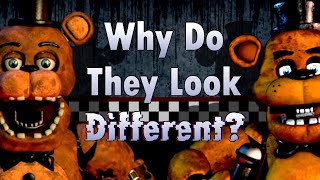 Are The Withereds and FNaF 1 Animatronics Really the Same  FNaF Theory [upl. by Padget]