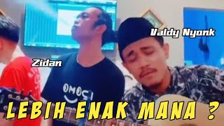 QASIDAH GASADE  Adu Suara Zin Zidan Vs Valdy Nyonk Mana Yang Lebih Enak Suaranya [upl. by Halbeib111]