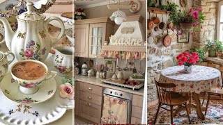 Timeless Charm of a Vintage Farmhouse Kitchen Cottage Kitchen Decor [upl. by Ecitsuj400]