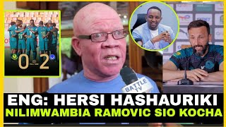 HAJI MANARA YANGA TUTAFUNGWA SANA RAMOVIC SIO KOCHA ENG HERSI KAKOSEA KUMFUKUZA GAMONDI [upl. by Flss935]