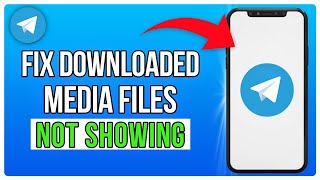 How To Fix Missing Downloaded Media Files on Telegram  Telegram Downloaded Files Not Showing 2024 [upl. by Anrym]