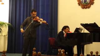 Introduction and Tarantella by Sarasate performed by David Lisker violin [upl. by Leval]