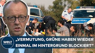 ASYLGIPFEL quotRegierung führungslosquot Friedrich Merz hat quotBefürchtung dass Migration wieder steigtquot [upl. by Guibert530]