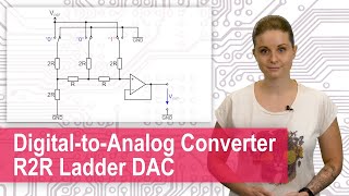 DigitaltoAnalog Converter  R2R DAC Ladder Architecture Explanation Superposition Glitch [upl. by Fabien]