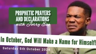 NSPPD LIVE TODAY 5 OCTOBER 2024  JERRY EZE PROPHETIC DECLARATIONS  WATCH SATURDAY MORNING PRAYERS [upl. by Virgilio487]