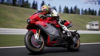 MV AGUSTA SUPERVELOCE 1000 SÉRIE ORO  RIDE 5 4K60FPS [upl. by Awahsoj914]