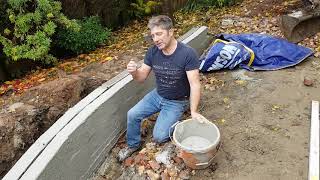 How To Damp Proof A Retaining Wall [upl. by Eetnom]