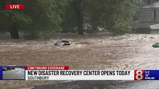 Disaster recovery centers now open in Connecticut after historic flooding [upl. by Aronoff]