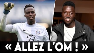 Quand Édouard Mendy lâche « Allez l’OM » pendant le bizutage de Pape Gueye avec le Sénégal 🇸🇳 [upl. by Suilenrac]