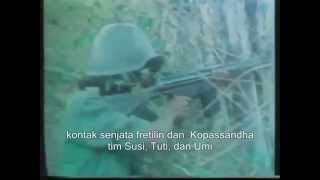 Pertempuran Indonesia melawan Fretilin sebelum Operasi Seroja oktober 1975 di Balibo [upl. by Ylreveb]