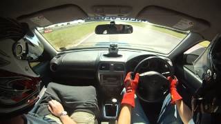 Subaru Impreza WRX STI track session 15bar boost Scoobyfest 2014 [upl. by Mitchell540]