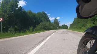 BMW R1150GS suspension on extremely bad road [upl. by Kcor]