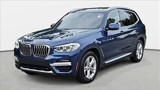 Certified 2021 BMW X3 Raleigh ForSale NC W412322A [upl. by Eardnaed]