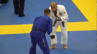 Marc Walder  IBJJF European Open 2013  Black Senior 2  Feather [upl. by Ydnor8]