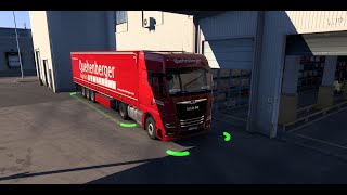 Euro Truck Simulator 2  New 150 Switzerland Rework  Quehenberger  GeneveCH to ZürichCH [upl. by Bonine]