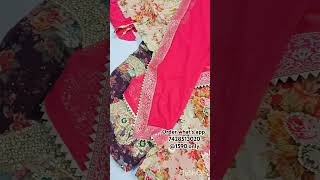 Gota Patti work New collection Aayra fashion order whats app 7428513020 fashion fashionsuit [upl. by Enelyahs564]