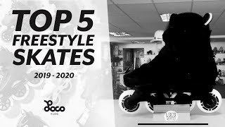 Top 5 Freestyle Skates 201920  LocoSkates [upl. by Annert]