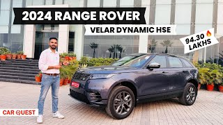 2024 Range Rover Velar Dynamic HSE Detailed Walkaround  Car Quest [upl. by Neemsaj]