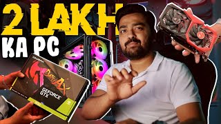 2 Lakh Ka PC  New PC Built 2022  Gaming amp Editing PC [upl. by Anileh]