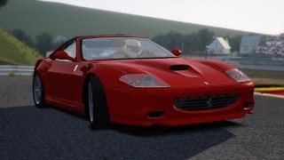 Assetto Corsa  Ferrari Superamerica on Sachsenring  DOWNLOAD [upl. by Ahsineg623]